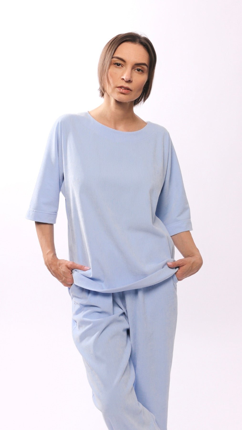 Relax wear set Blue - BeaA - Be At Home with Yourself - Loungewear