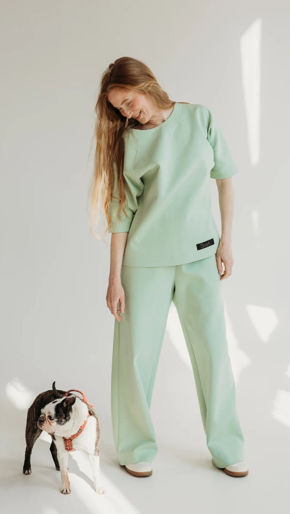 Relax wear set Mint - BeaA - Be At Home with Yourself - Loungewear