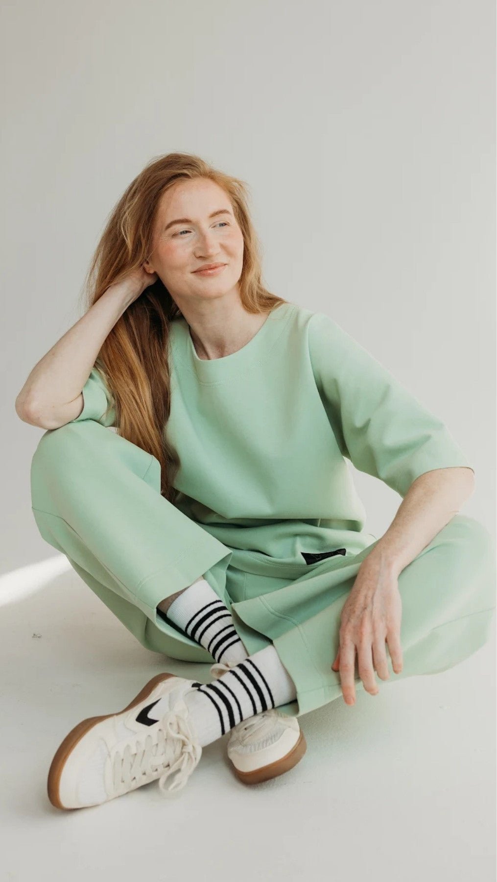 Relax wear set Mint - BeaA - Be At Home with Yourself - Loungewear