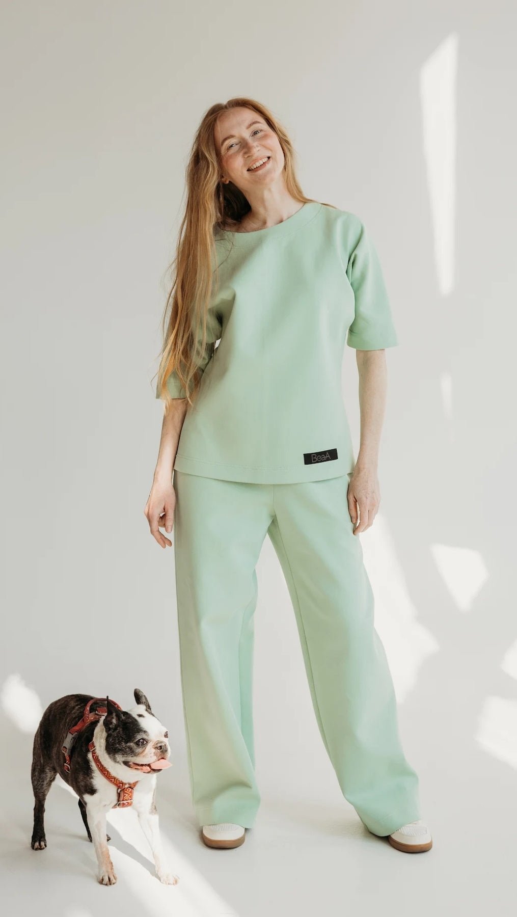 Relax wear set Mint - BeaA - Be At Home with Yourself - Loungewear