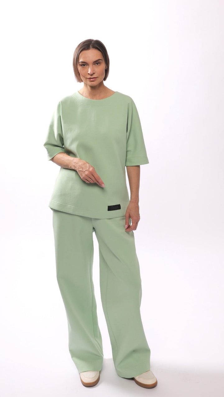 Relax wear set Mint - BeaA - Be At Home with Yourself - Loungewear