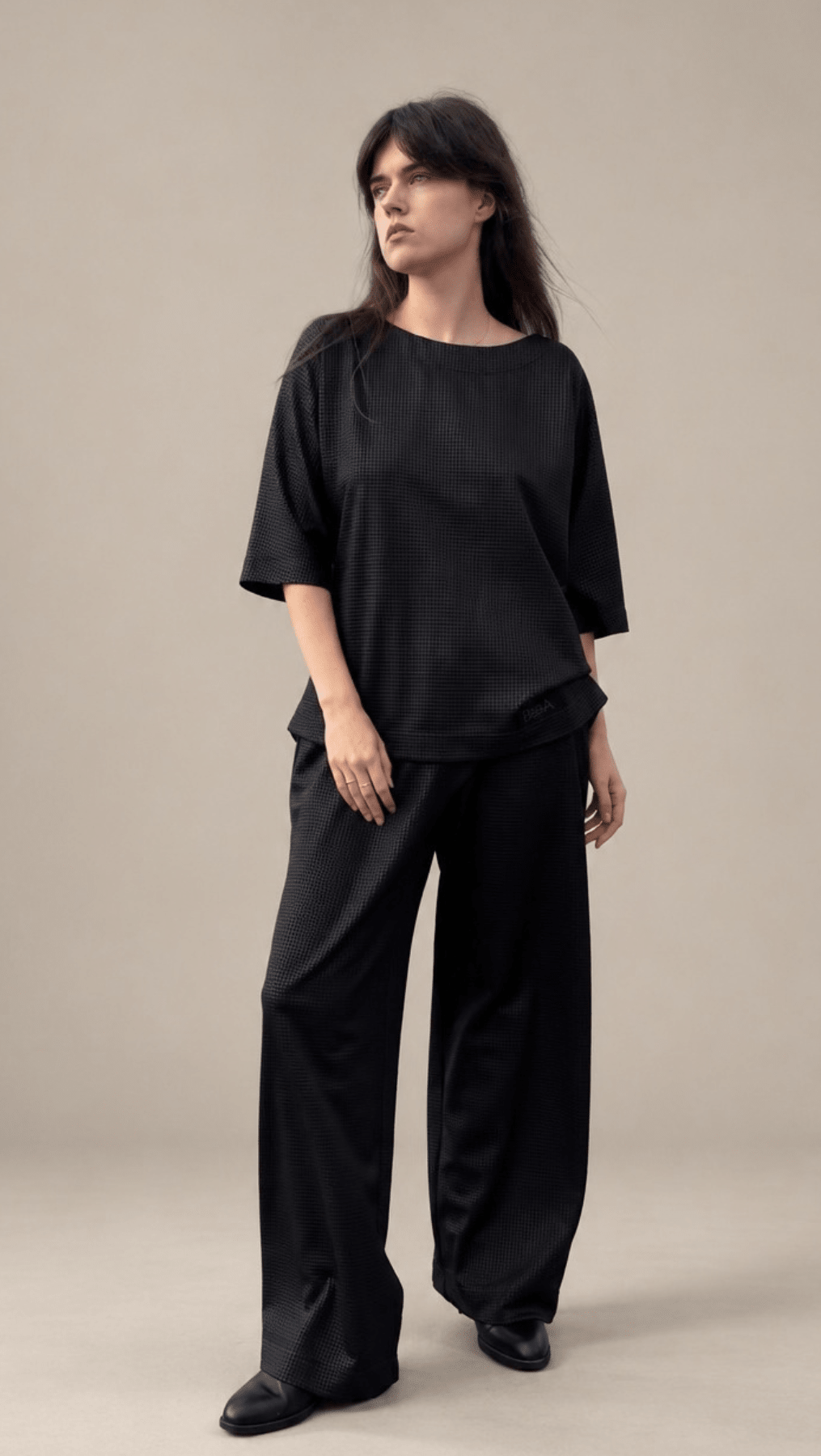 Relax wear Top Black - BeaA - Be At Home with Yourself -