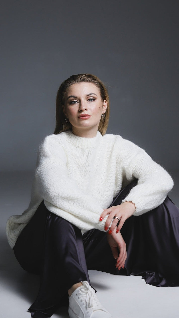 Relaxed fit sweater - BeaA - Be At Home with Yourself - sweater