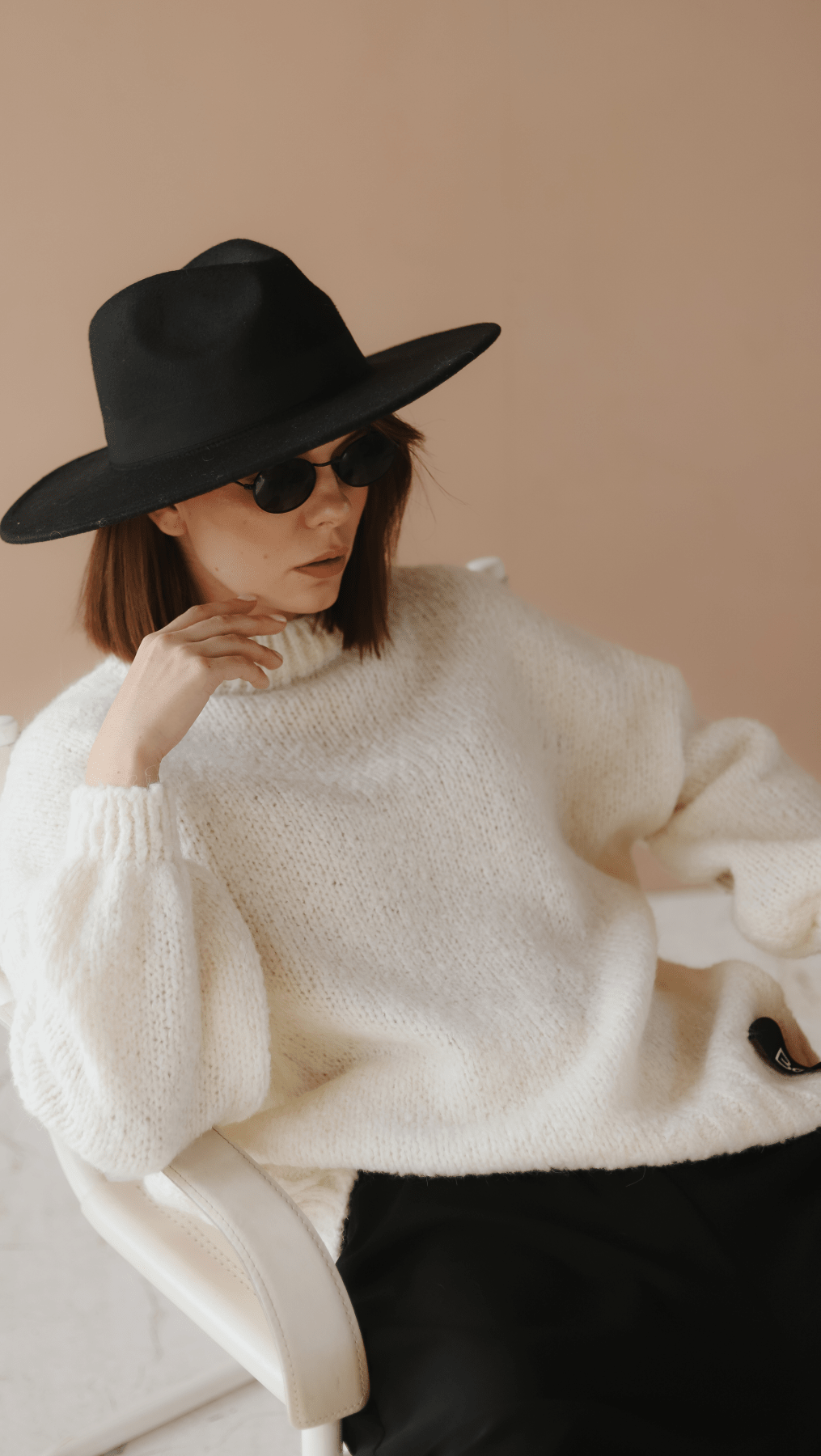Relaxed fit sweater BeaA - Be At Home with Yourself