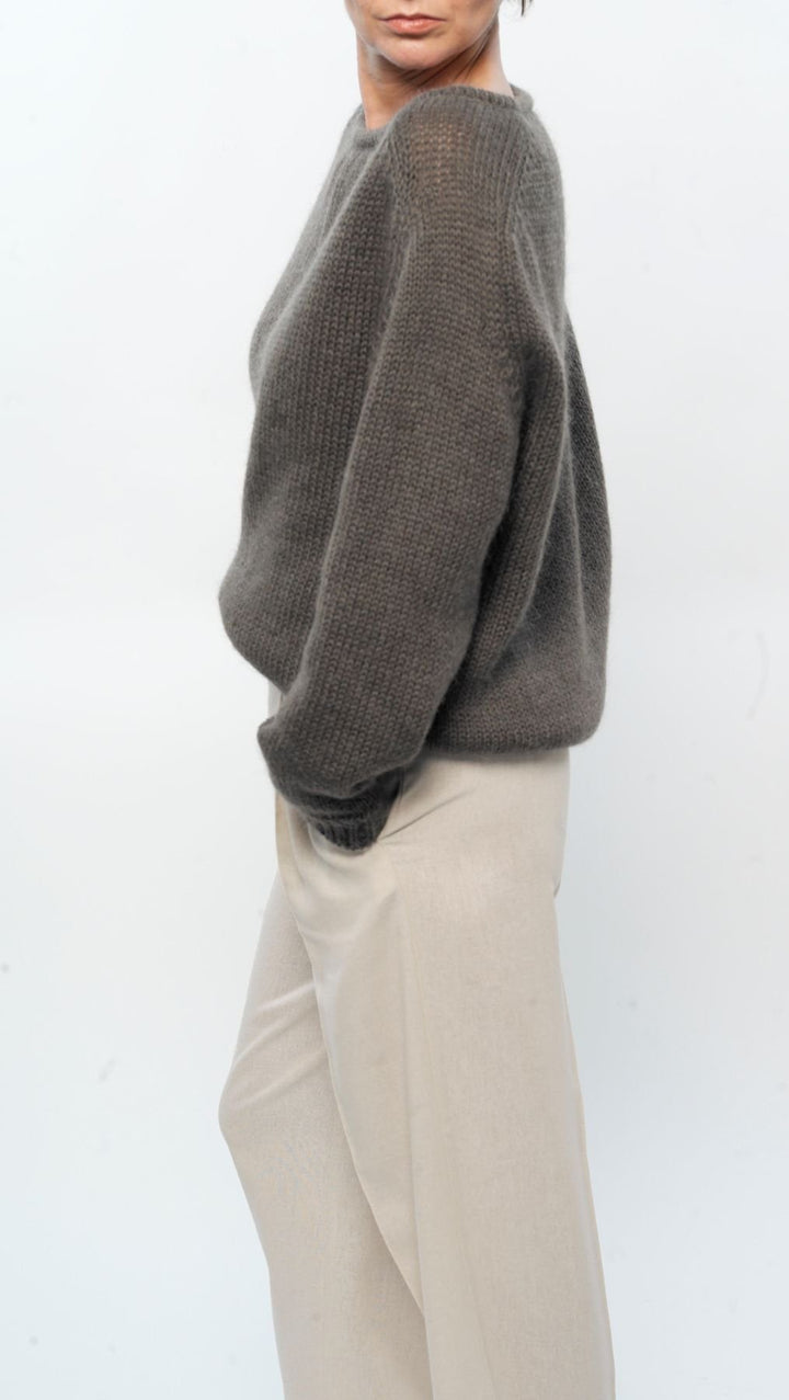 Relaxed fit sweater Green - BeaA - Be At Home with Yourself - sweater