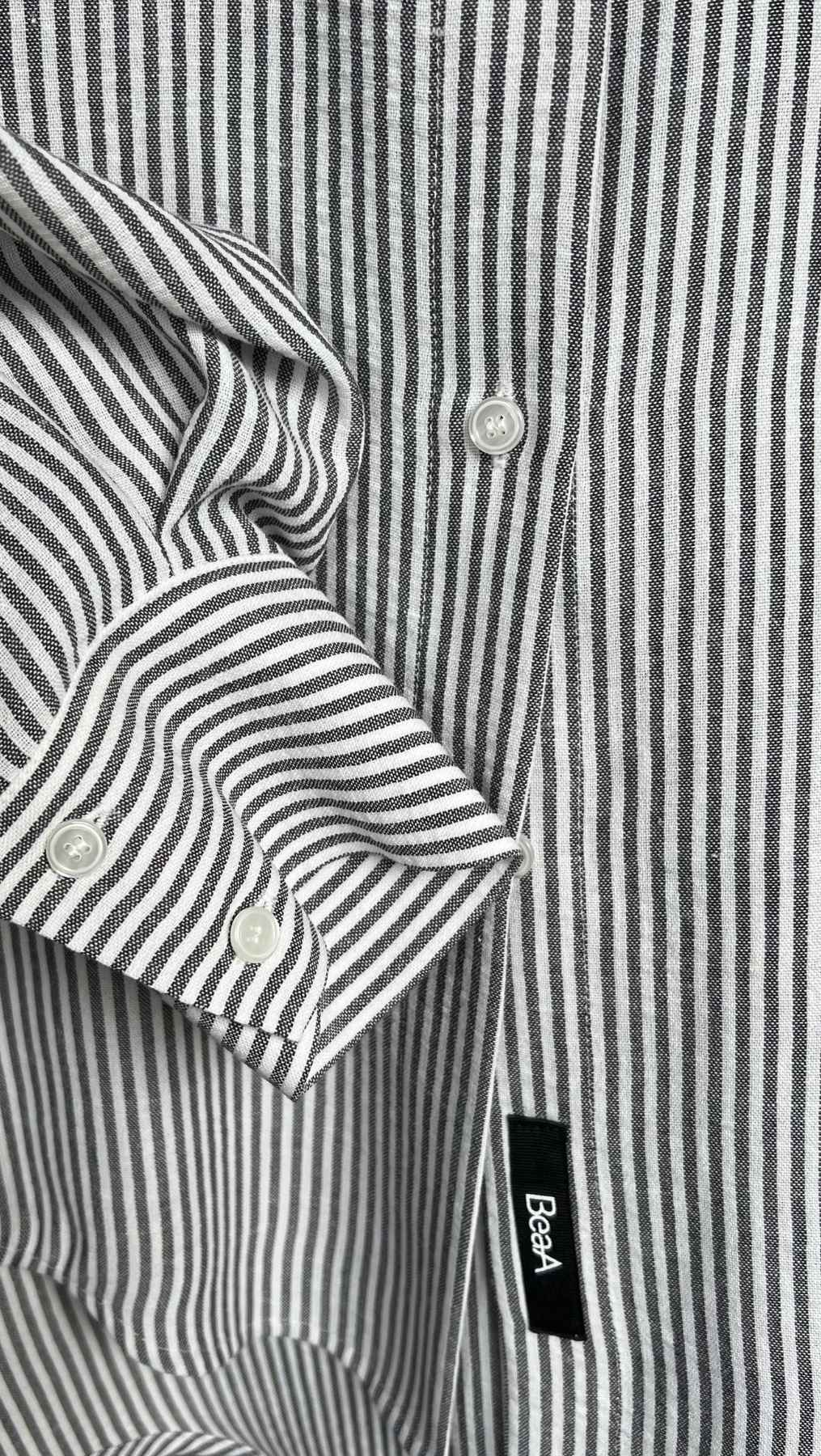 Riviera shirt Noir Stripe - BeaA - Be At Home with Yourself - Top