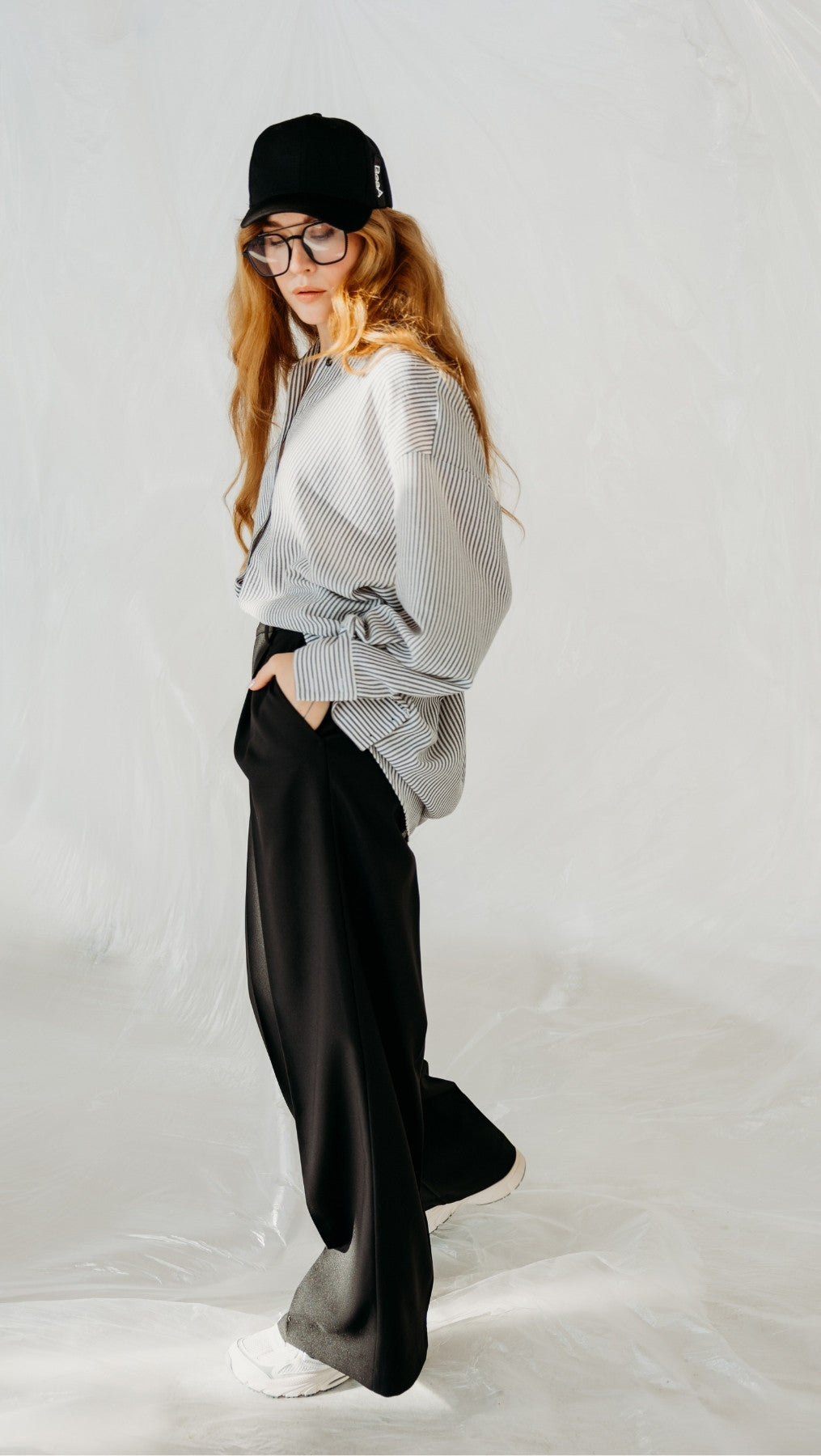 Riviera shirt Noir Stripe