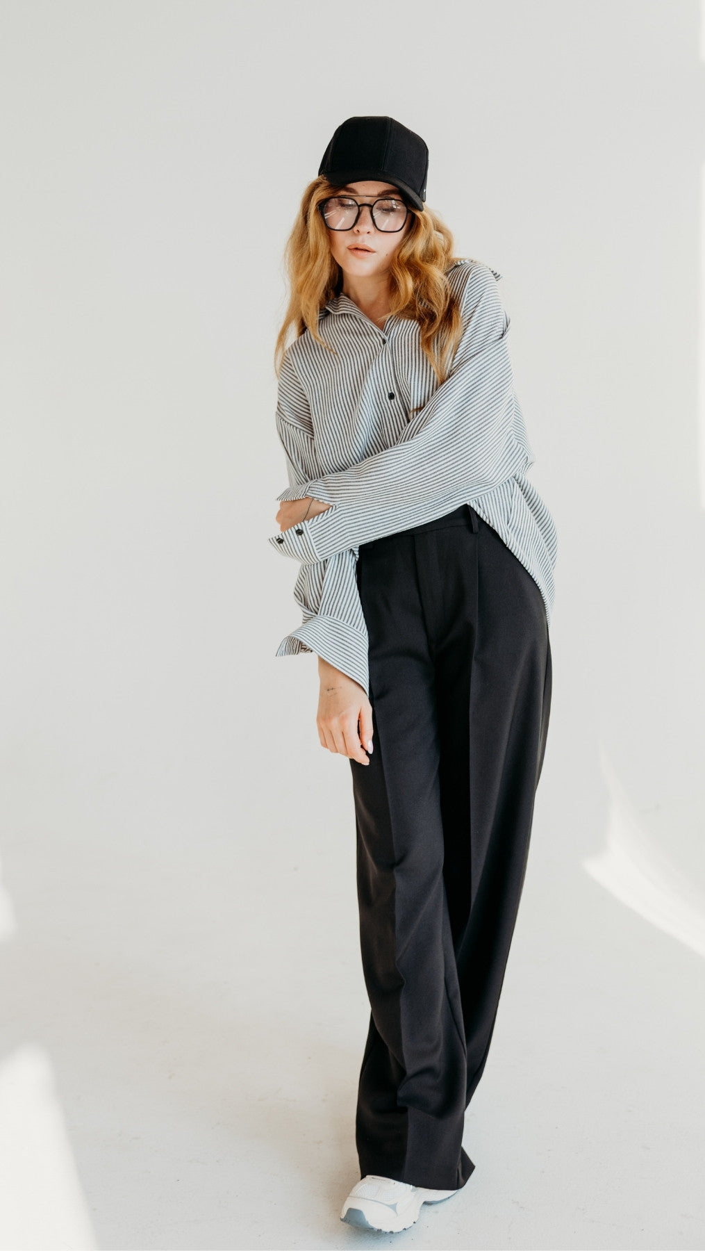 Riviera shirt Noir Stripe