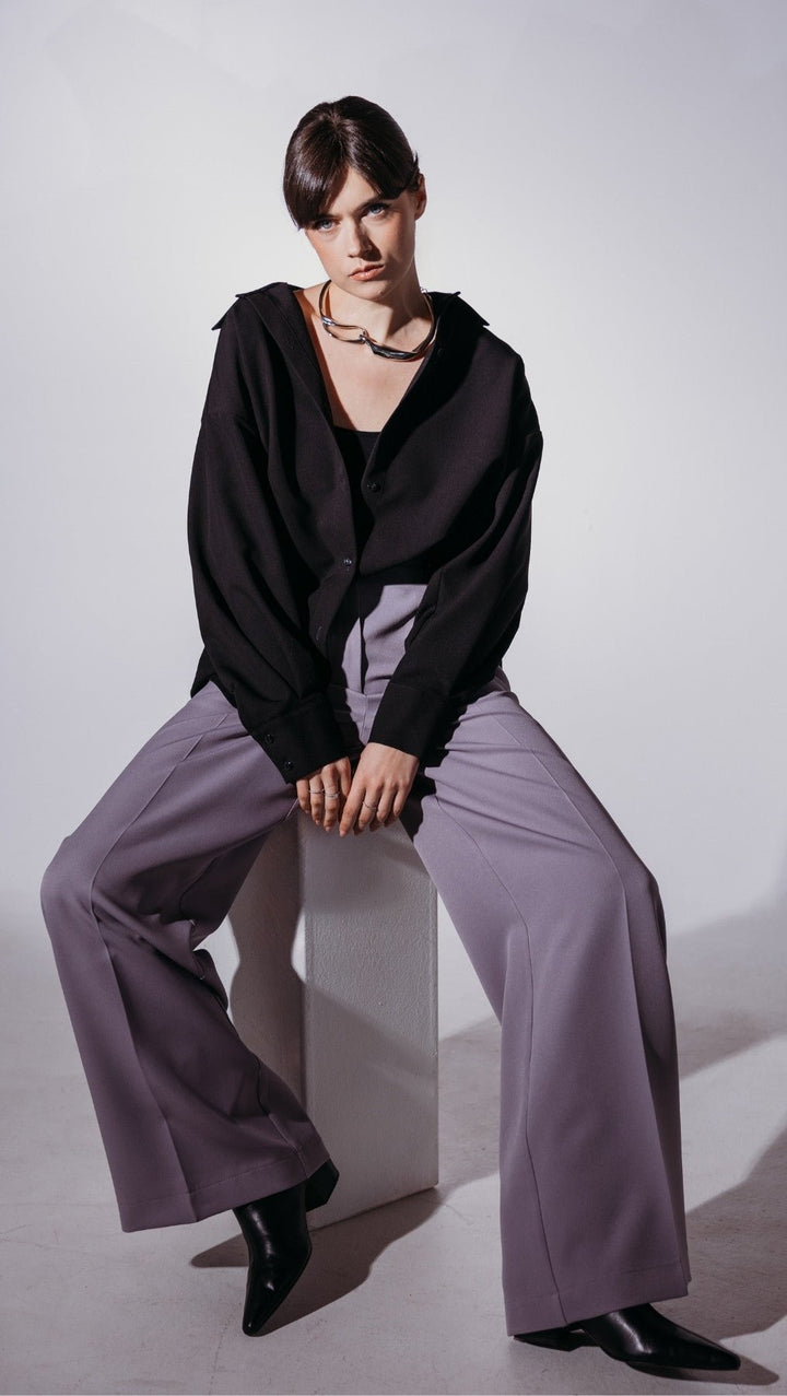 Shirt Black - BeaA - Be At Home with Yourself - Top