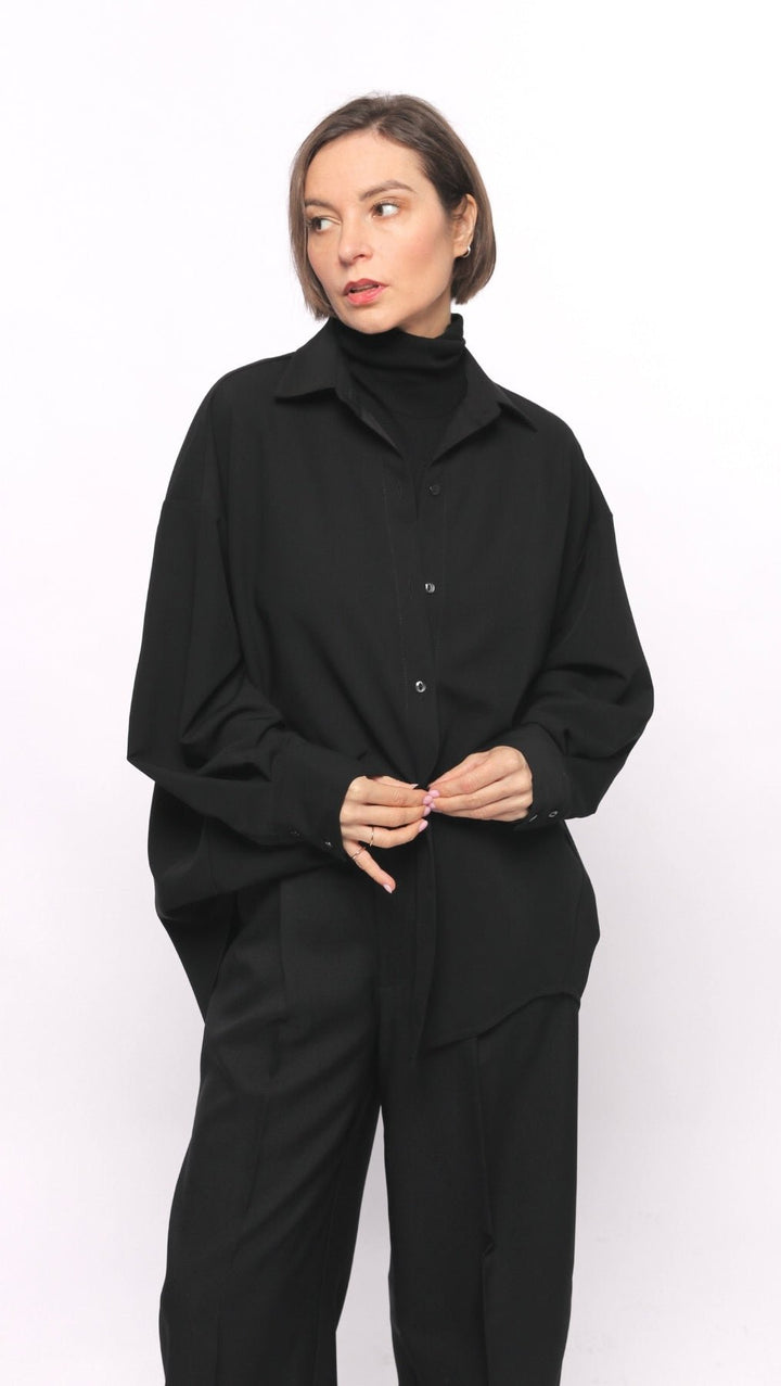 Shirt Black - BeaA - Be At Home with Yourself - Top