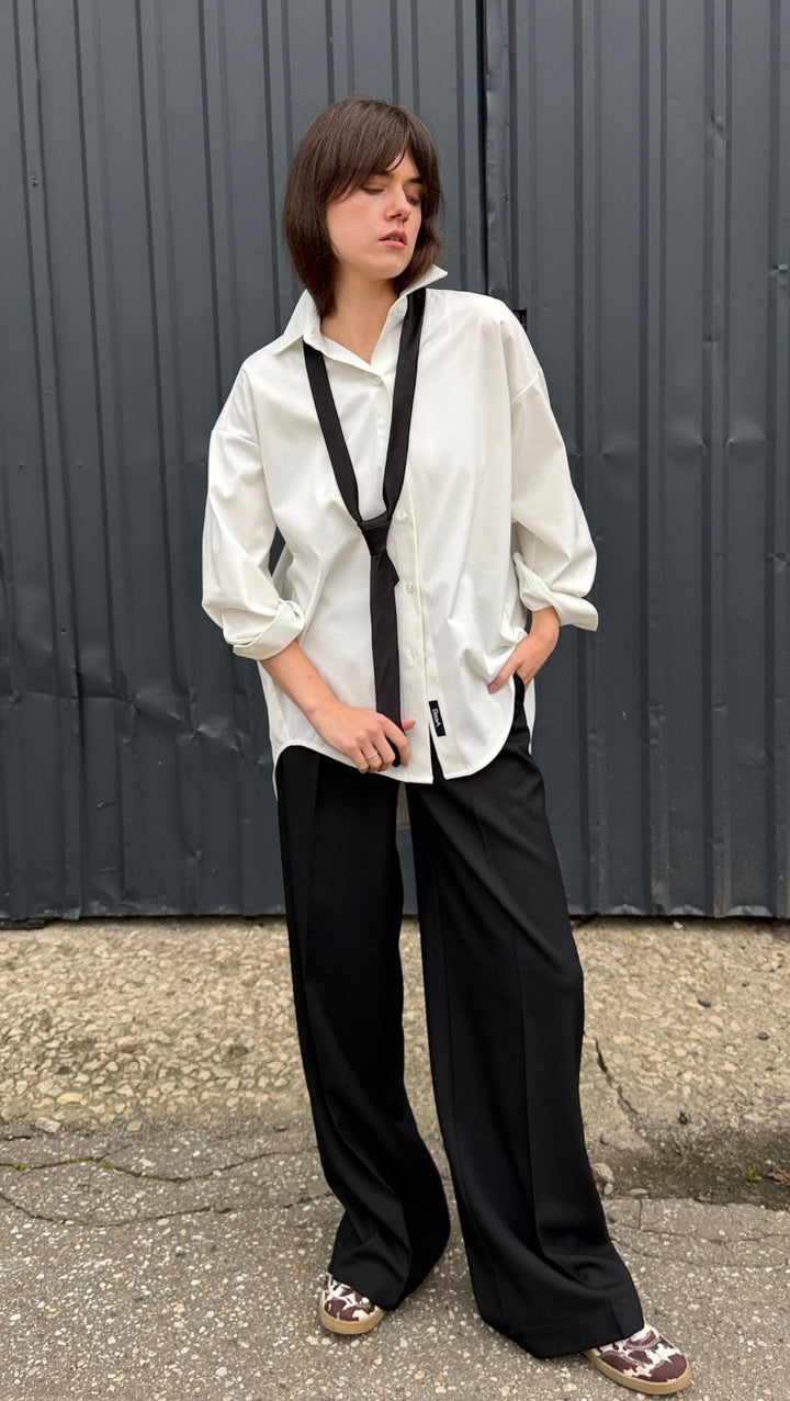 Shirt White - BeaA - Be At Home with Yourself - Top
