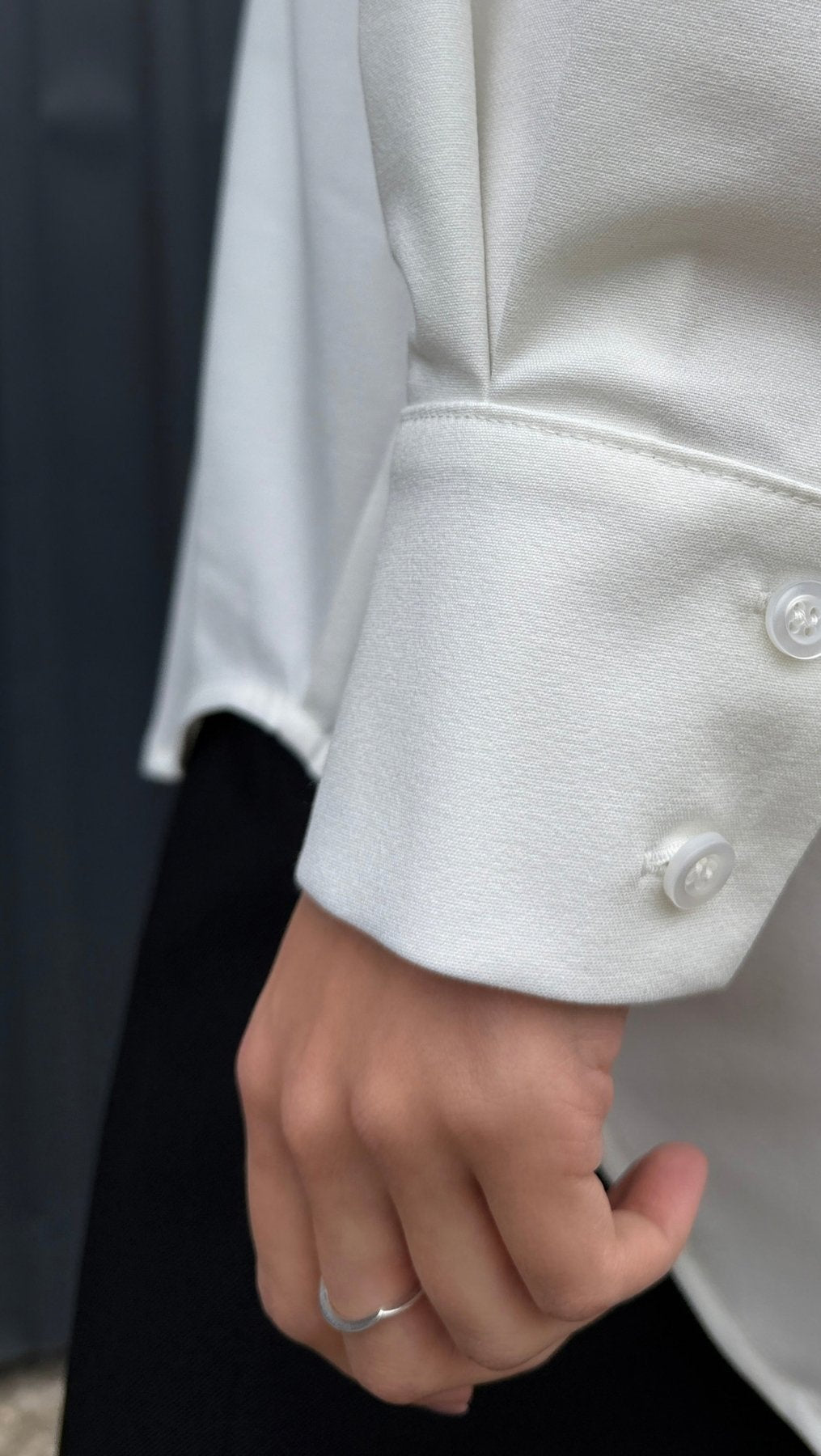 Shirt White - BeaA - Be At Home with Yourself - Top