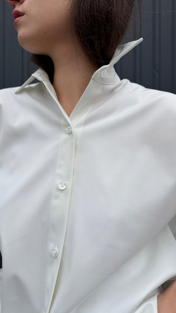Shirt White - BeaA - Be At Home with Yourself - Top