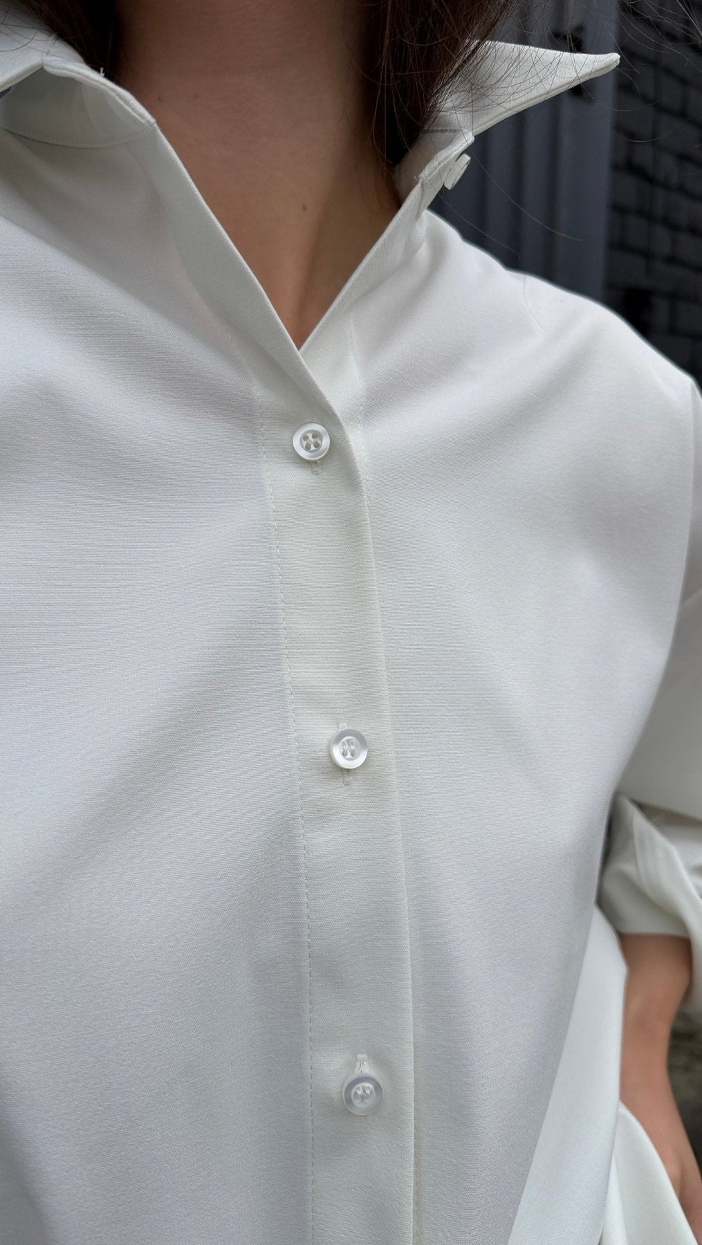 Shirt White - BeaA - Be At Home with Yourself - Top