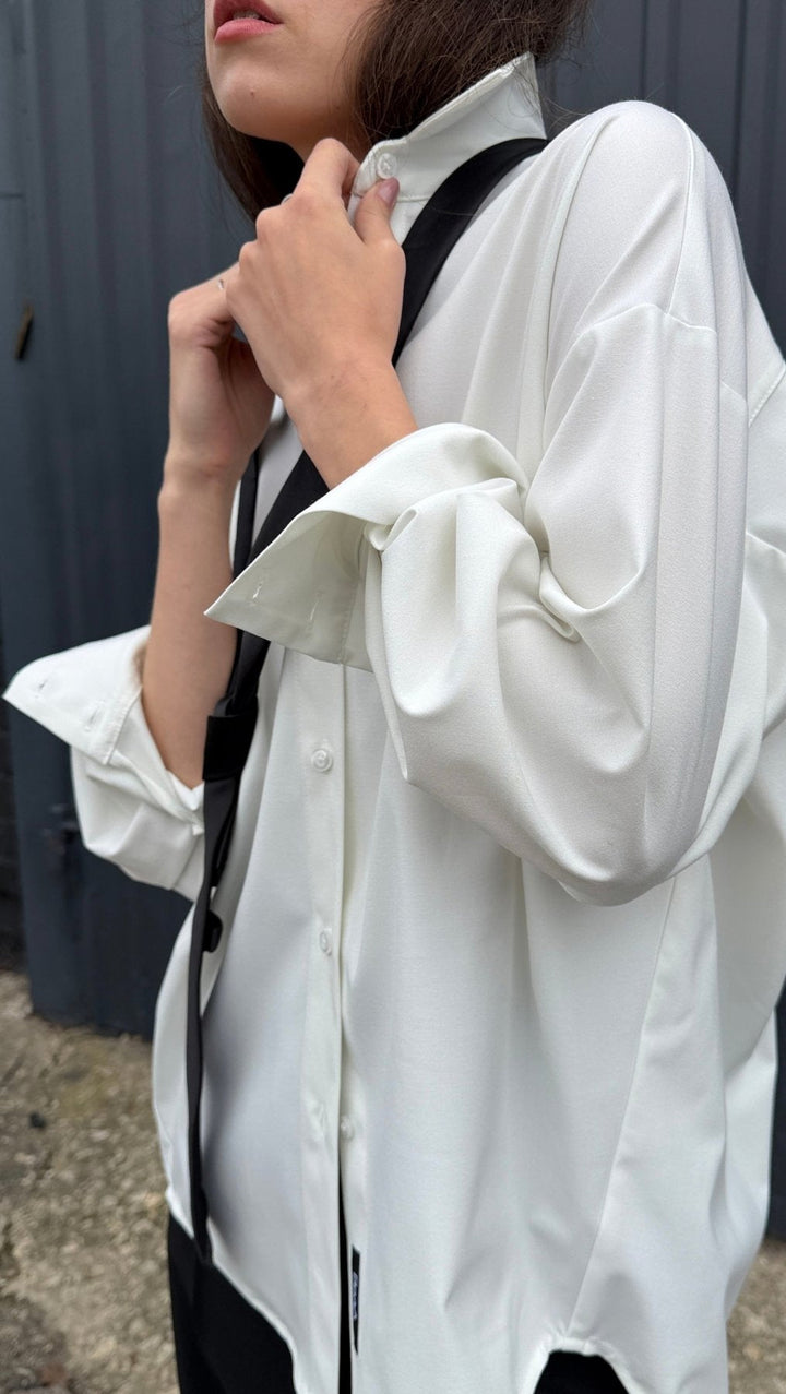 Shirt White - BeaA - Be At Home with Yourself - Top