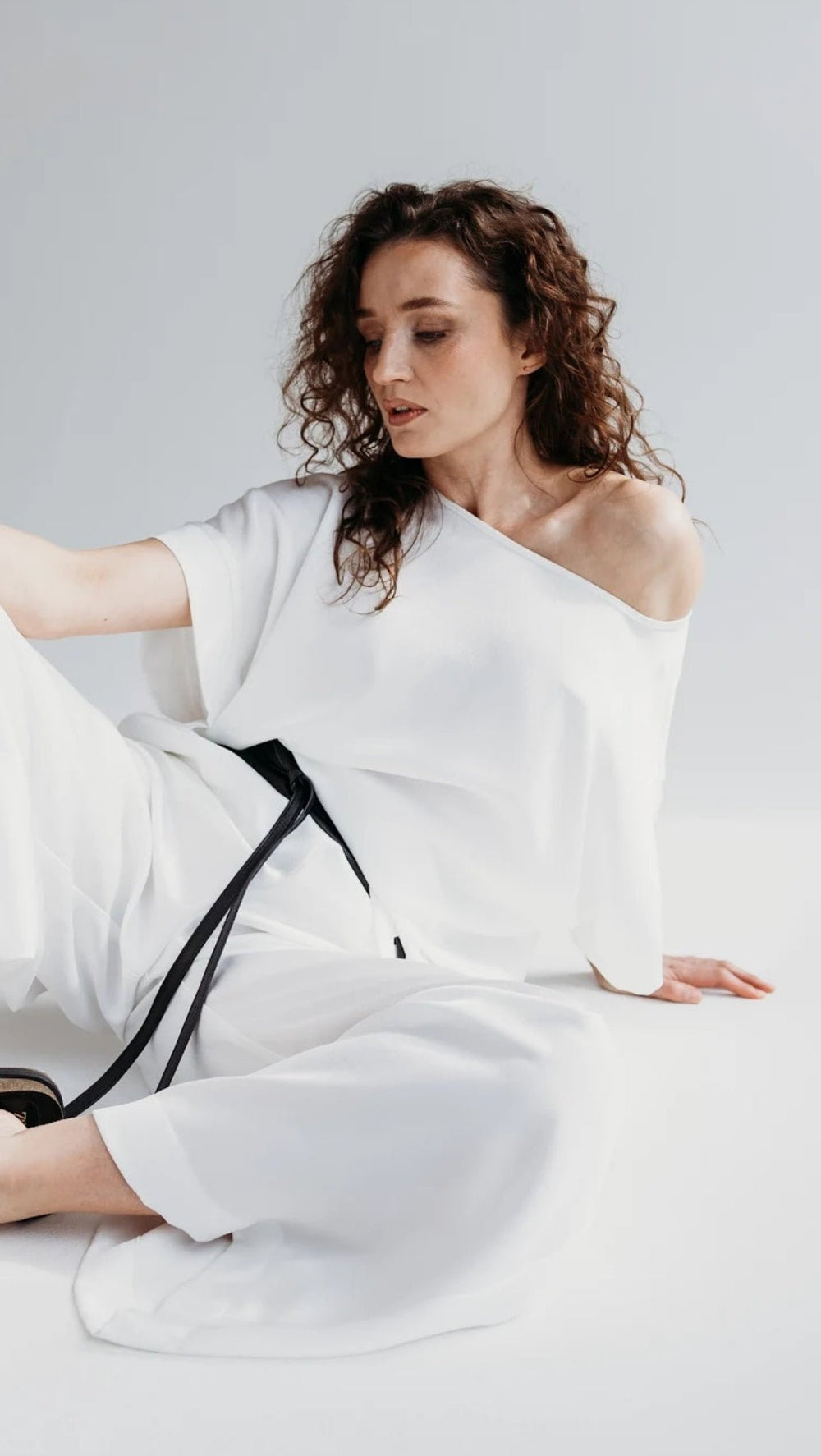 Silk Satin Top Cloud dancer - BeaA - Be At Home with Yourself - Top