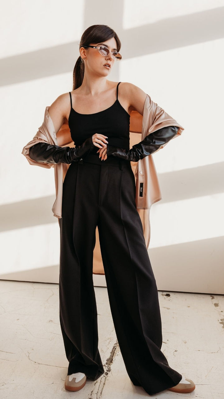 Silk Shirt Champagne - BeaA - Be At Home with Yourself - Top