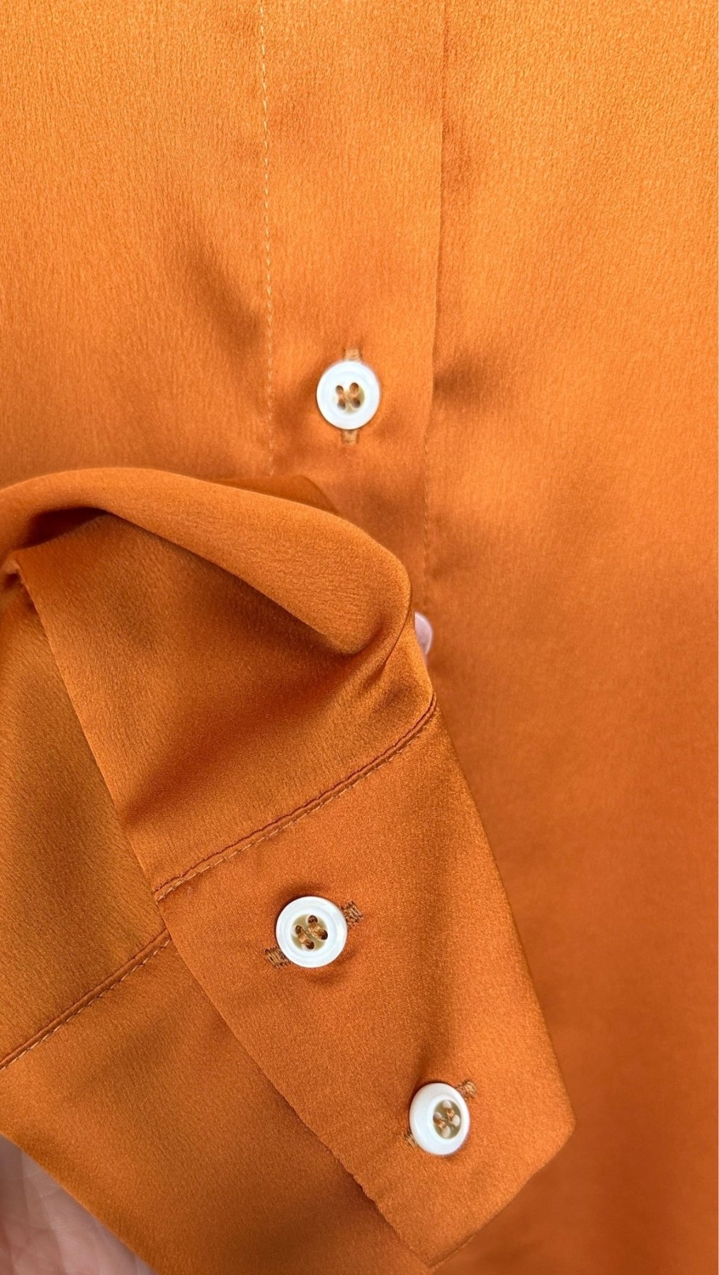 Silk Shirt Hot Lava - BeaA - Be At Home with Yourself - Top