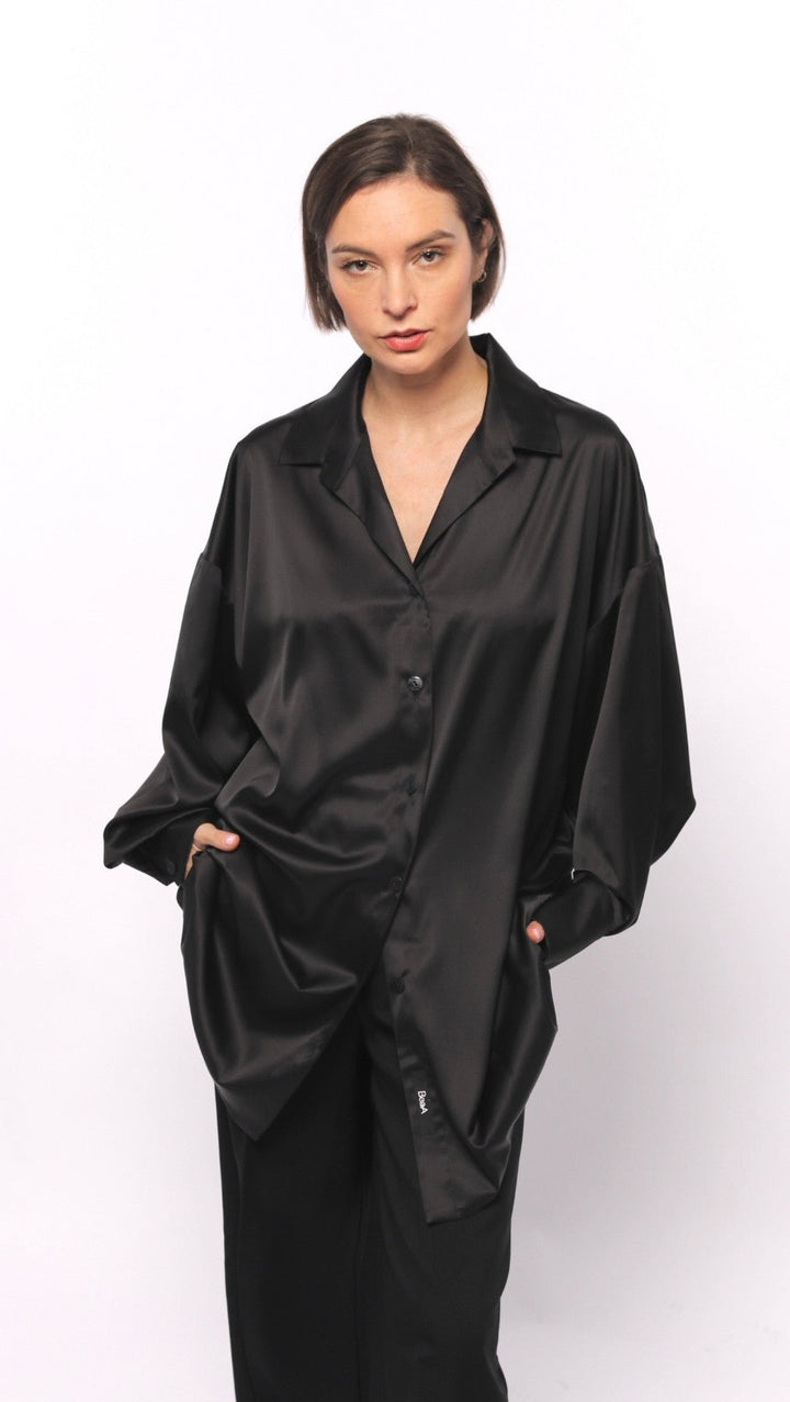Silk Shirt (XL - 3XL) - BeaA - Be At Home with Yourself - Top