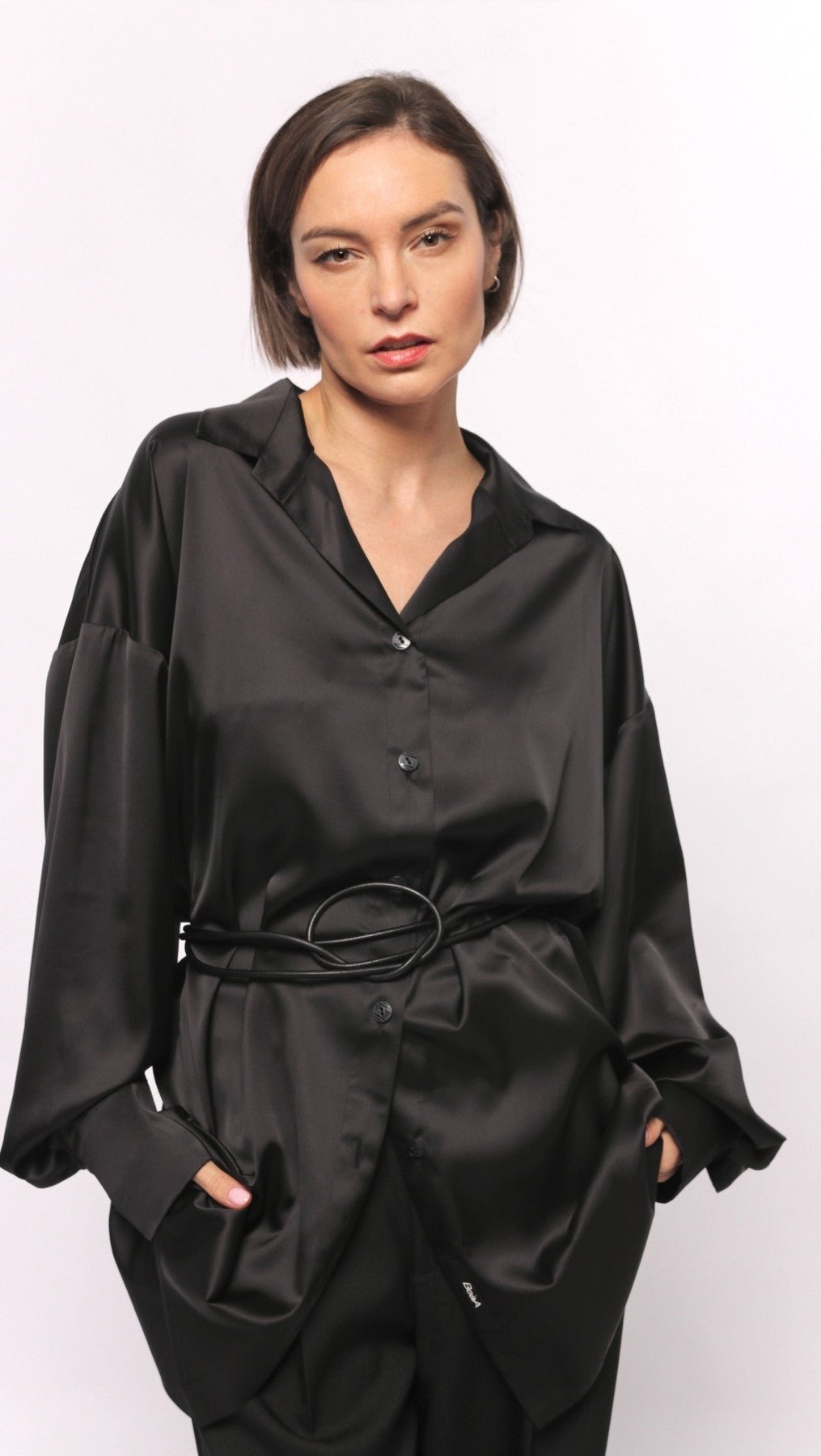 Silk Shirt (XL - 3XL) - BeaA - Be At Home with Yourself - Top