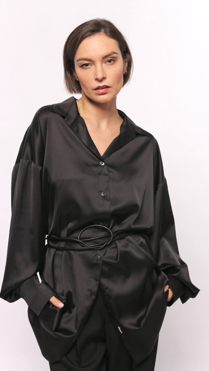 Silk Shirt (XL - 3XL) - BeaA - Be At Home with Yourself - Top