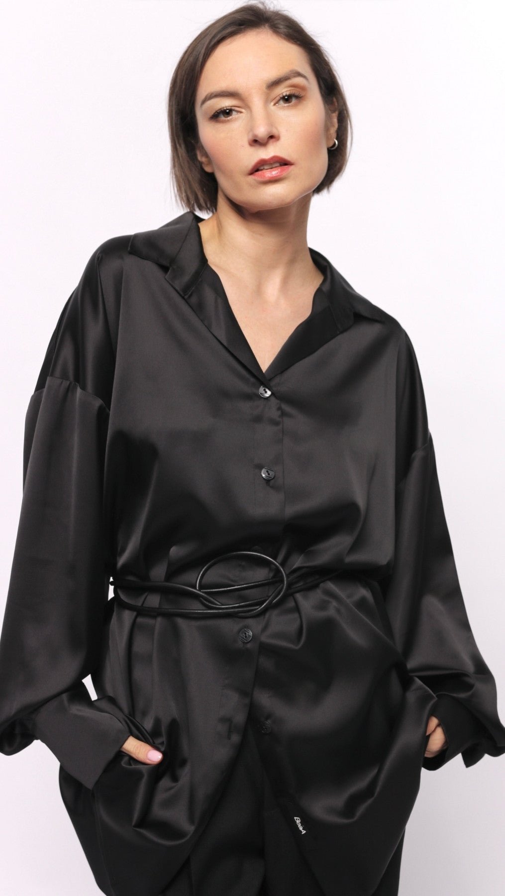 Silk Shirt (XL - 3XL) - BeaA - Be At Home with Yourself - Top