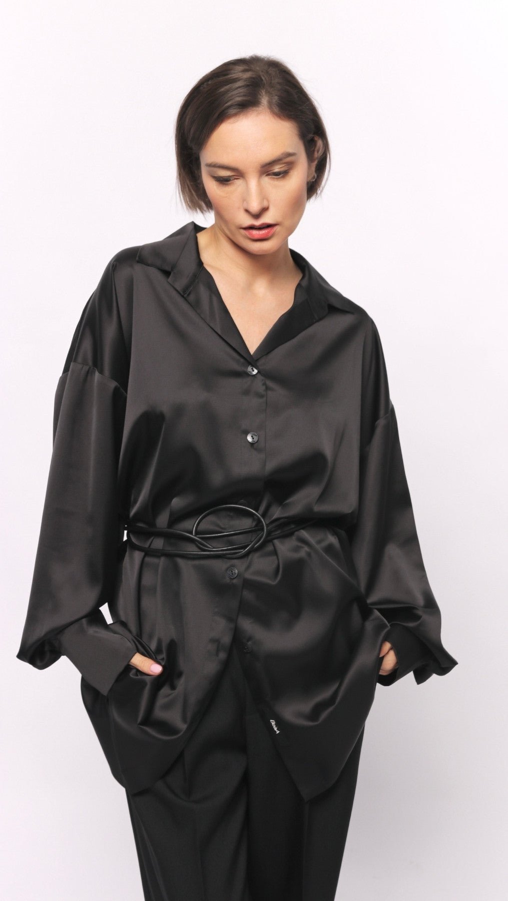 Silk Shirt (XL - 3XL) - BeaA - Be At Home with Yourself - Top