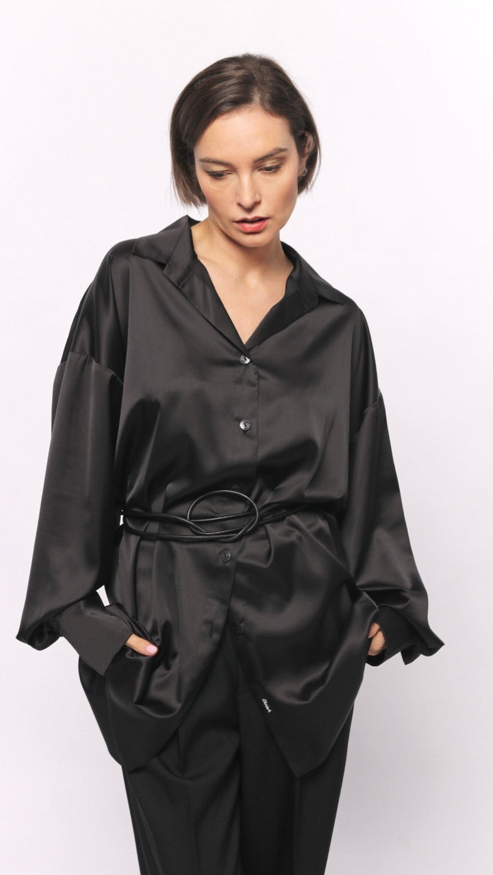 Silk Shirt (XL - 3XL) - BeaA - Be At Home with Yourself - Top