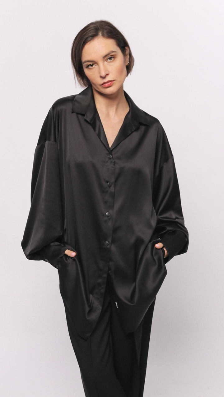 Silk Shirt (XL - 3XL) - BeaA - Be At Home with Yourself - Top