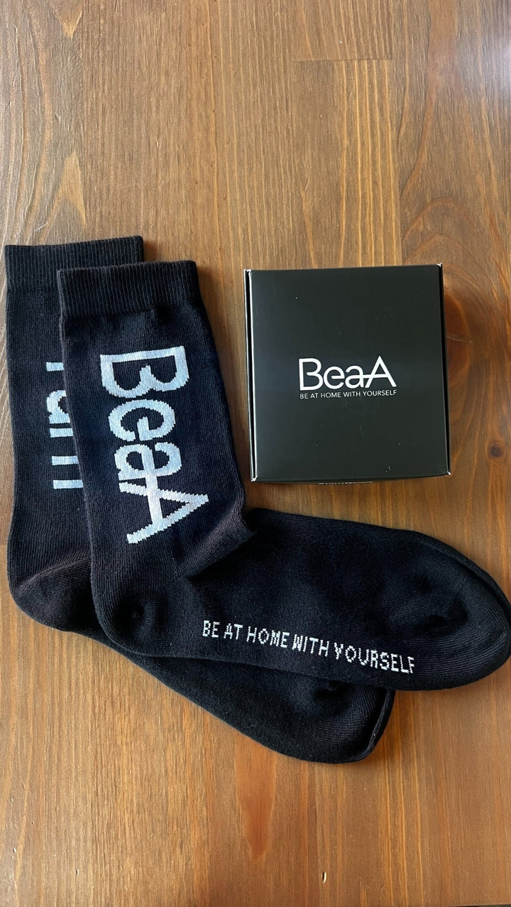 Socks "I am BeaA" - BeaA - Be At Home with Yourself - 
