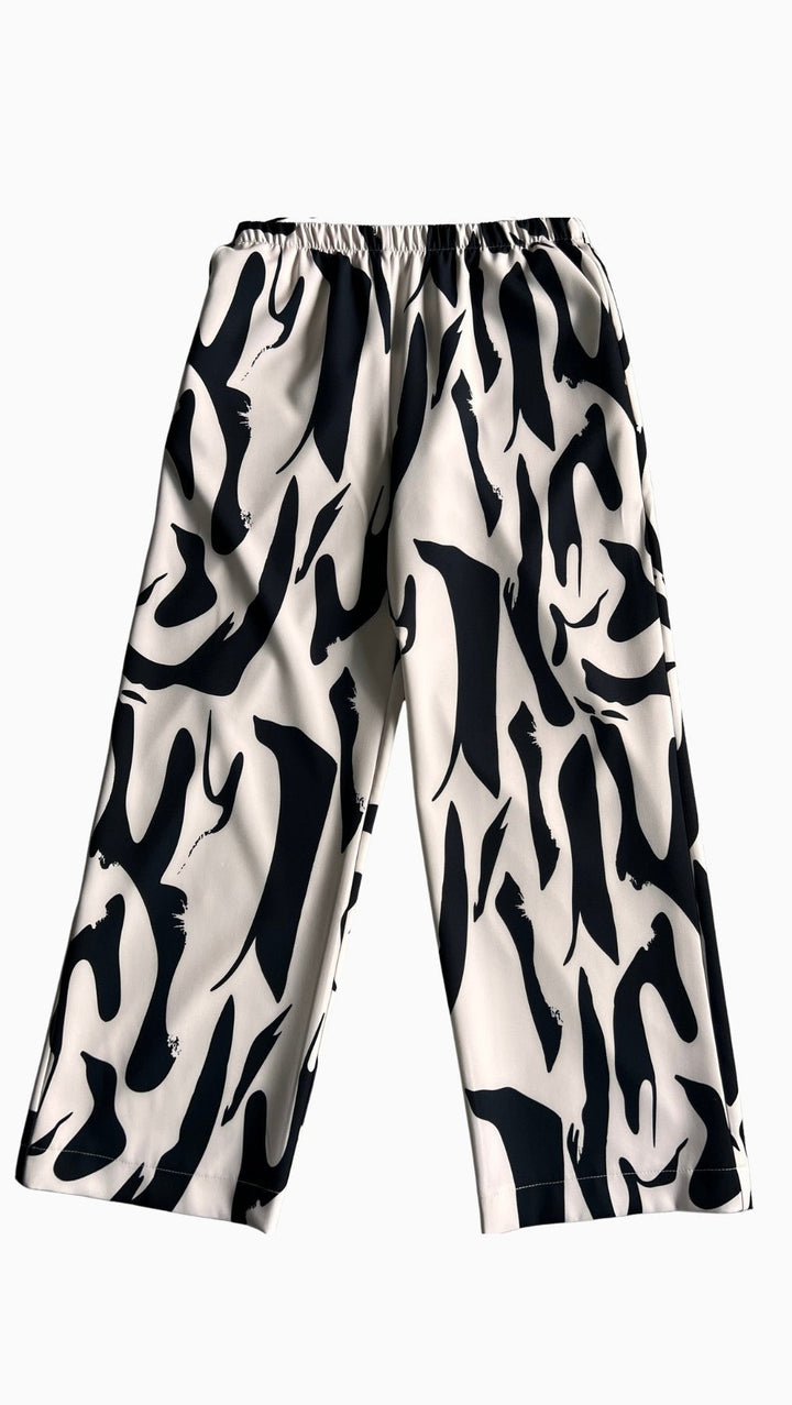Straight - cut Long trousers Delphines - BeaA - Be At Home with Yourself - Trousers