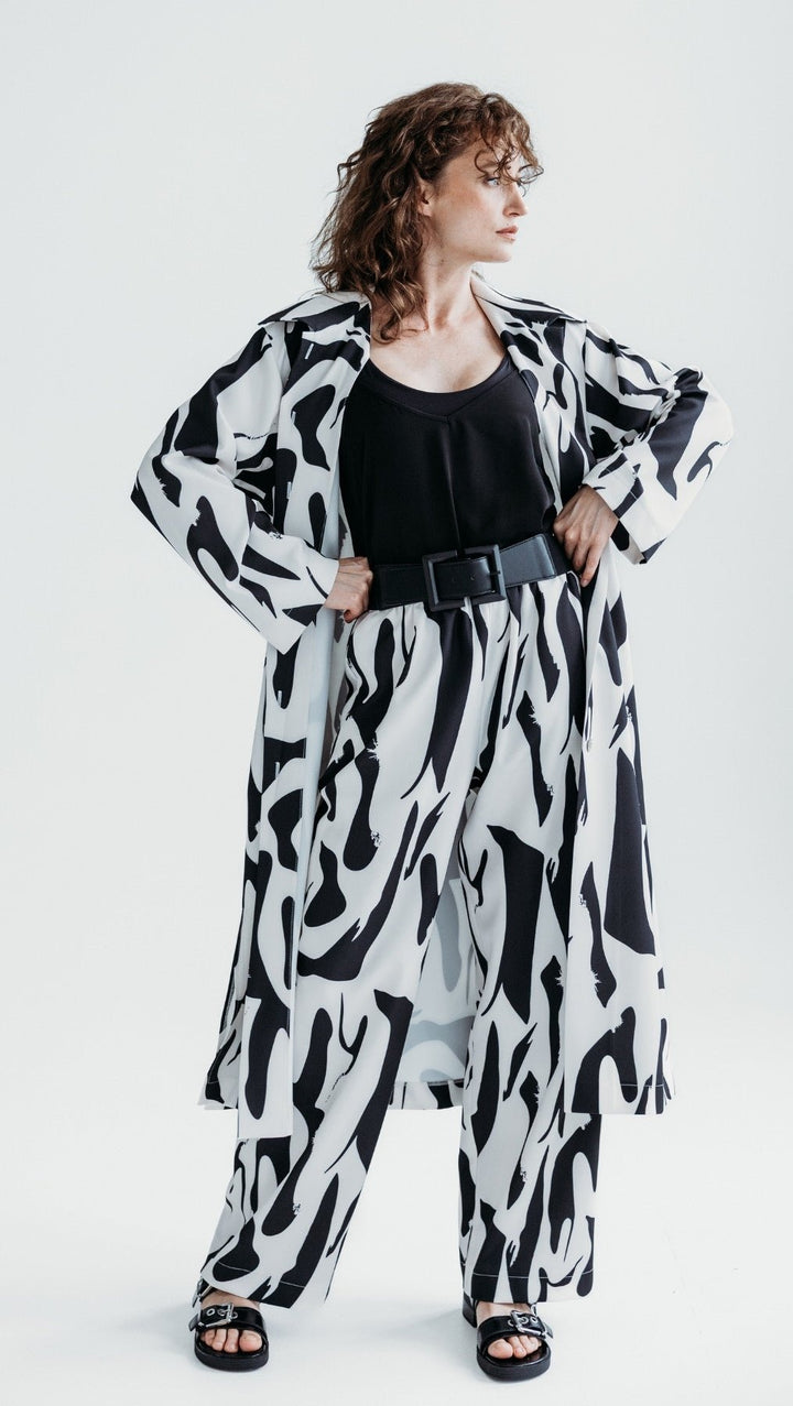 Straight - cut Long trousers Delphines - BeaA - Be At Home with Yourself - Trousers