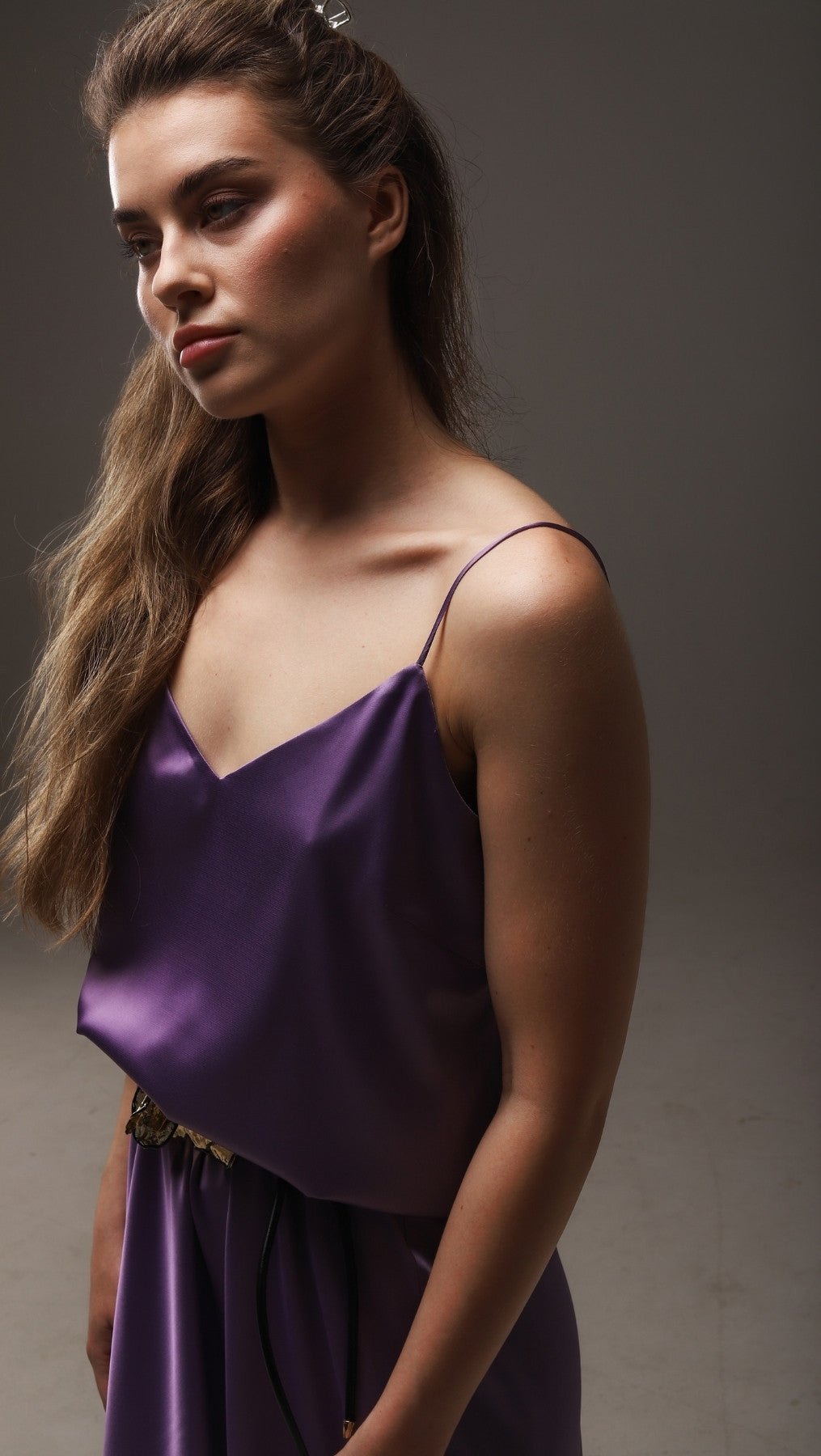 Strap tops - Dusty rose / Lilac - BeaA - Be At Home with Yourself - Top