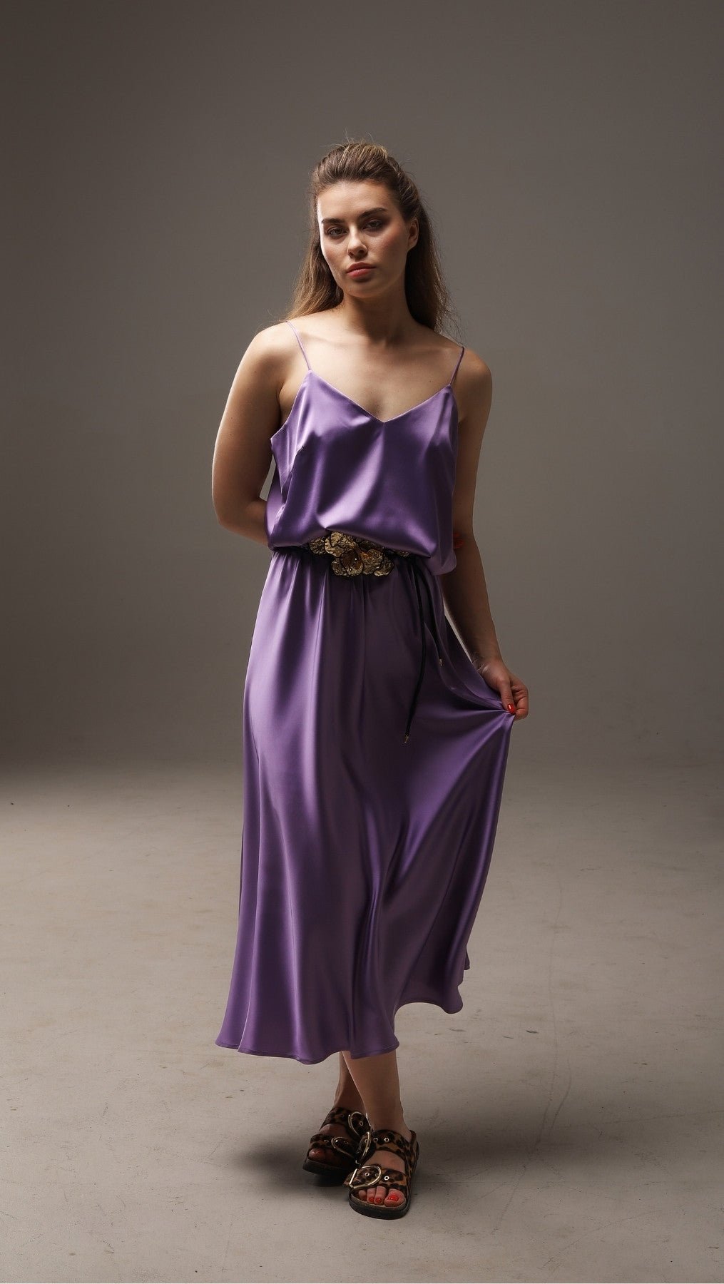 Strap tops - Dusty rose / Lilac - BeaA - Be At Home with Yourself - Top