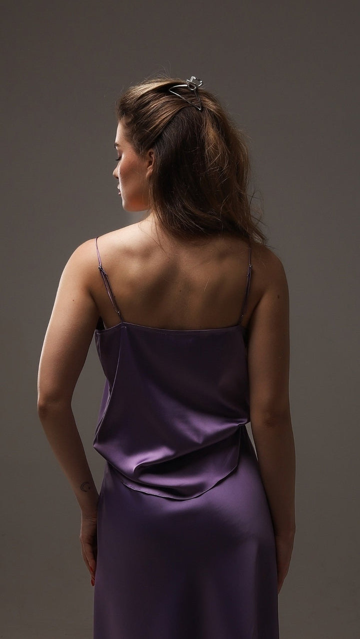 Strap tops - Dusty rose / Lilac - BeaA - Be At Home with Yourself - Top