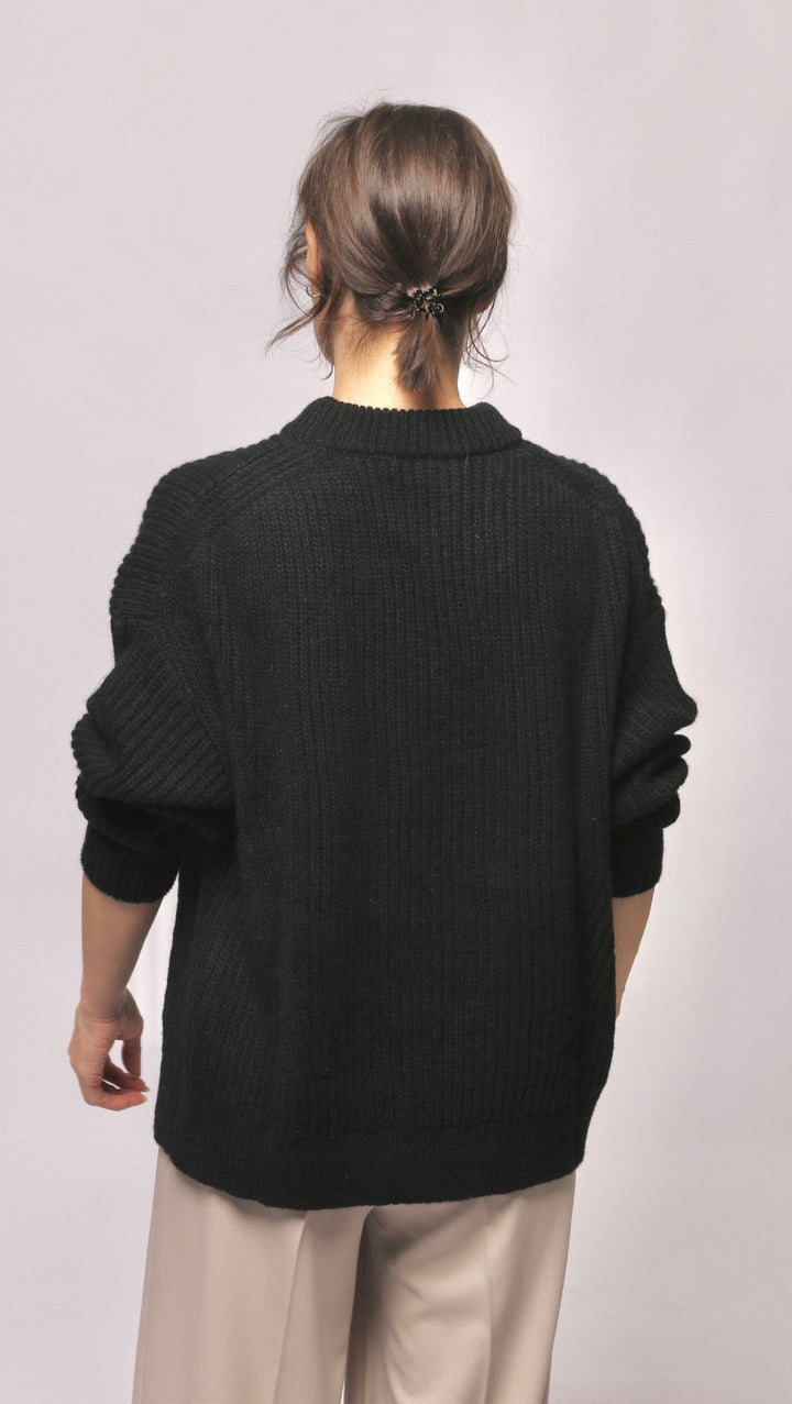 Sweater Black - BeaA - Be At Home with Yourself - Top