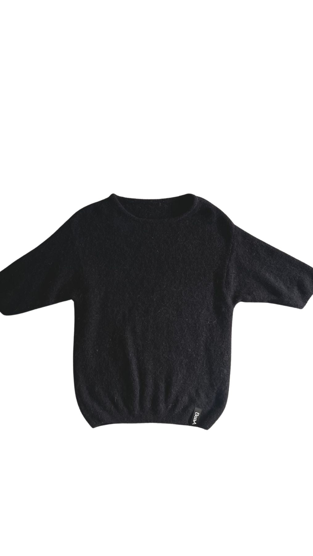 Alpaca sweater Black