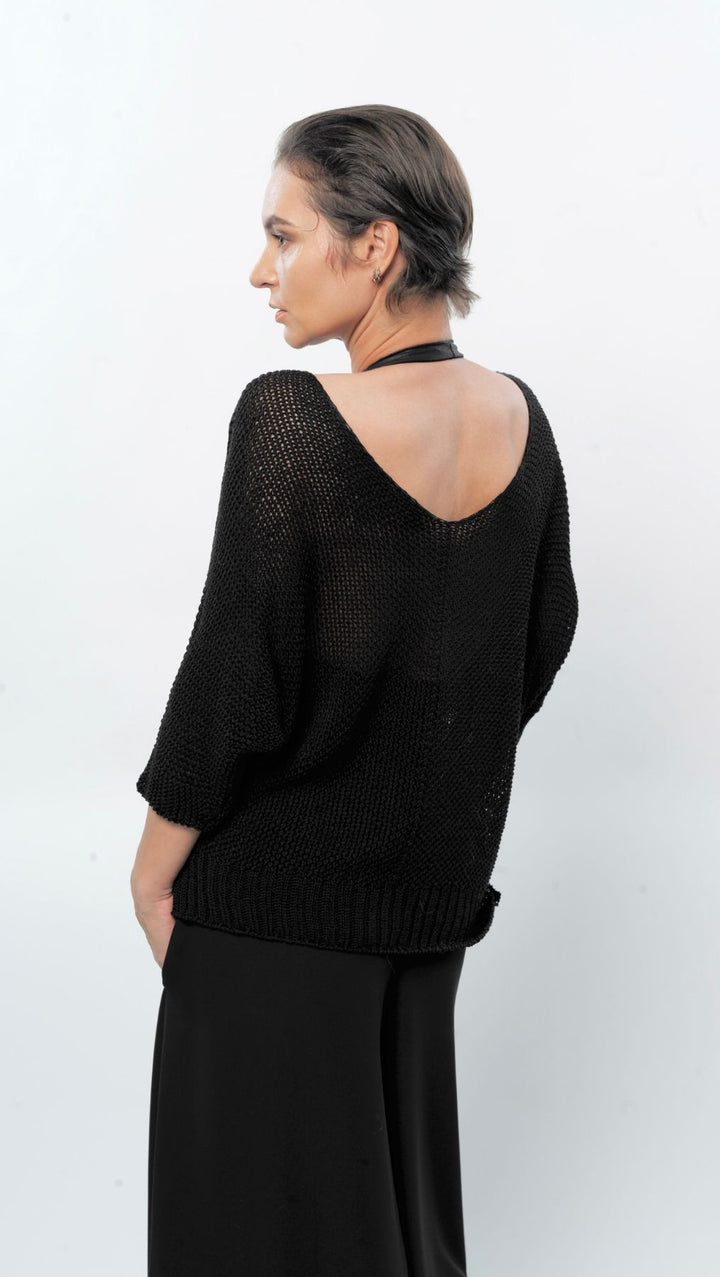 Crochet top Black