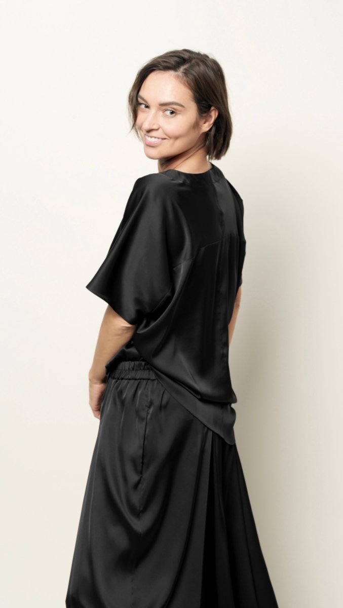 Top Silk Black - BeaA - Be At Home with Yourself - Top