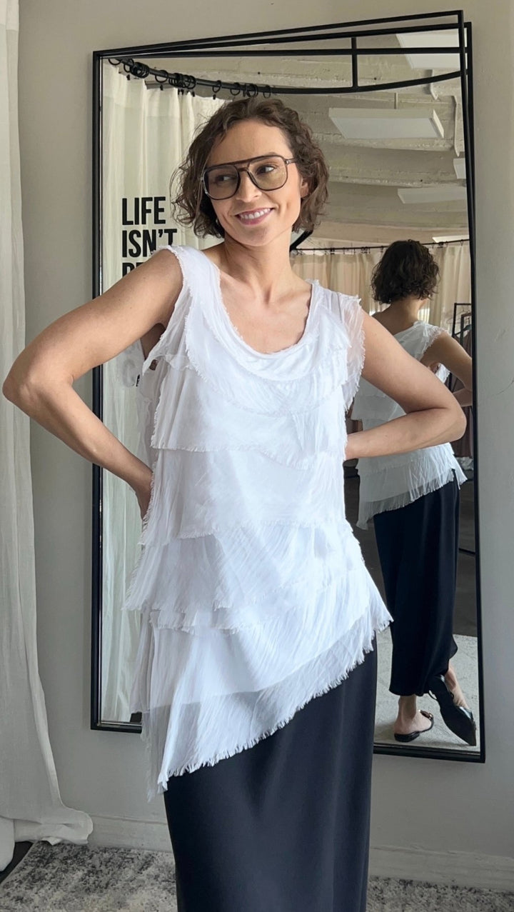 Top White Snowflake - BeaA - Be At Home with Yourself - Top