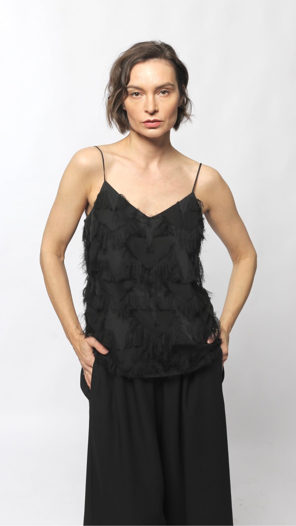 Top with tiny straps Stardust - BeaA - Be At Home with Yourself - Top