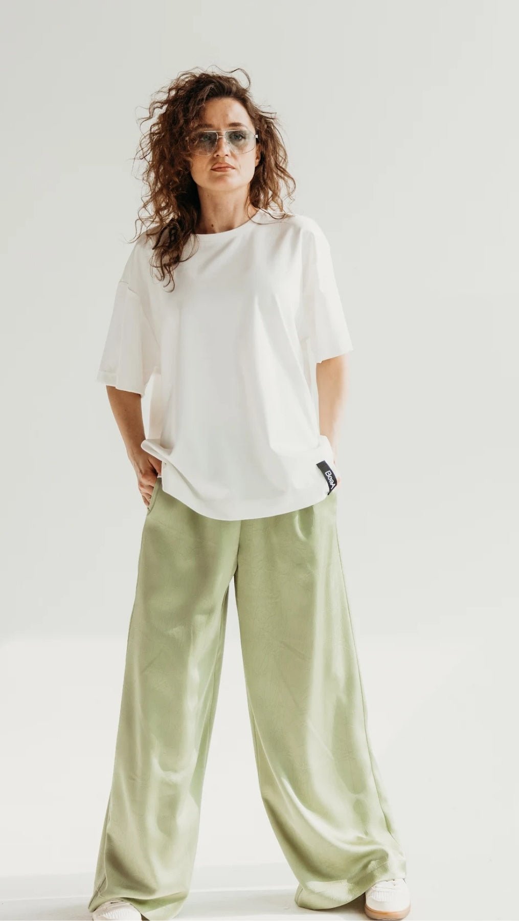 Trousers Light Olive - BeaA - Be At Home with Yourself - Trousers