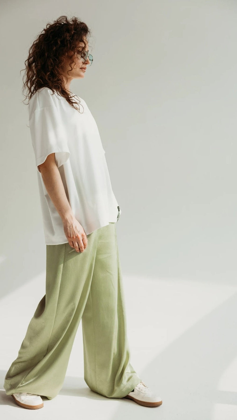 Trousers Light Olive - BeaA - Be At Home with Yourself - Trousers