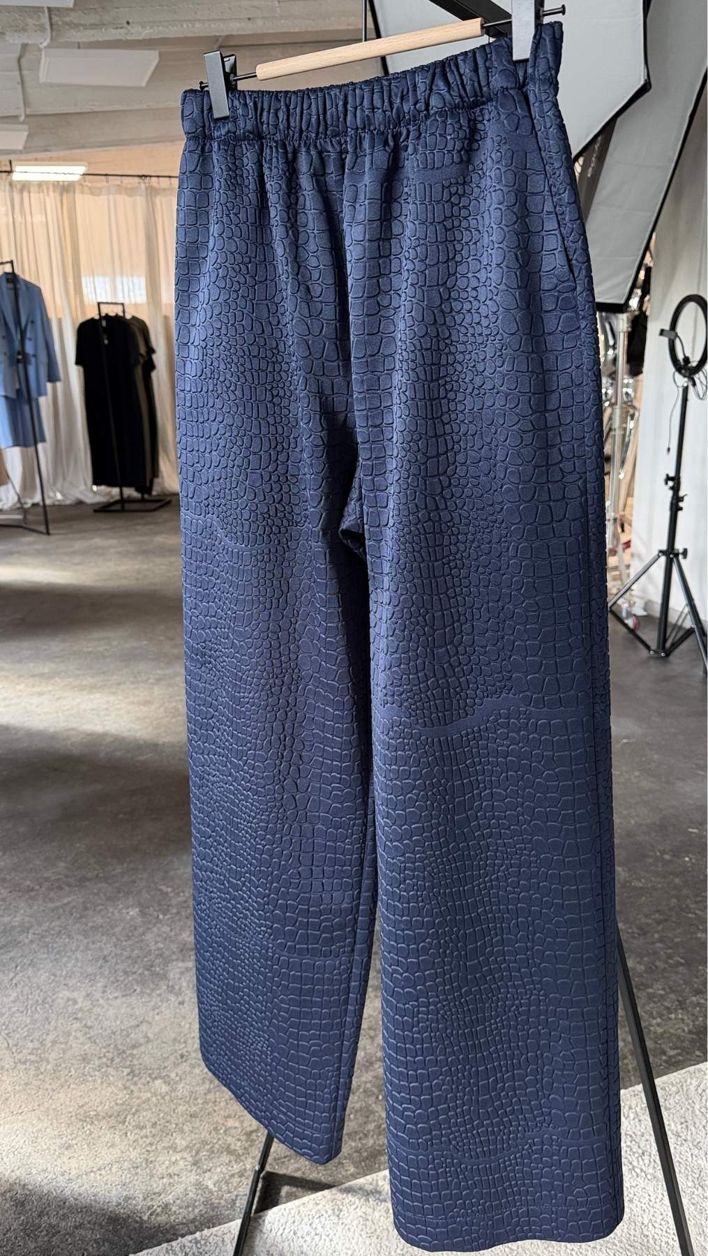 Trousers Python Light gray / Dark Blue - BeaA - Be At Home with Yourself - Trousers