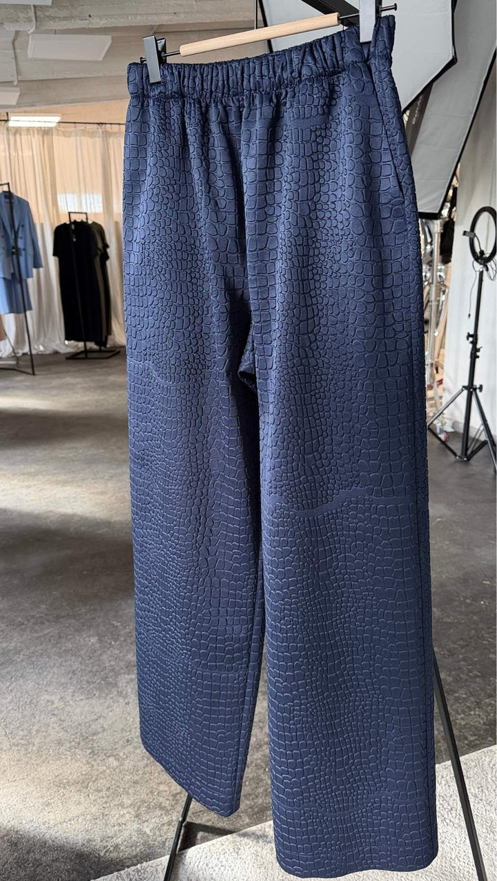 Trousers Python Light gray / Dark Blue - BeaA - Be At Home with Yourself - Trousers