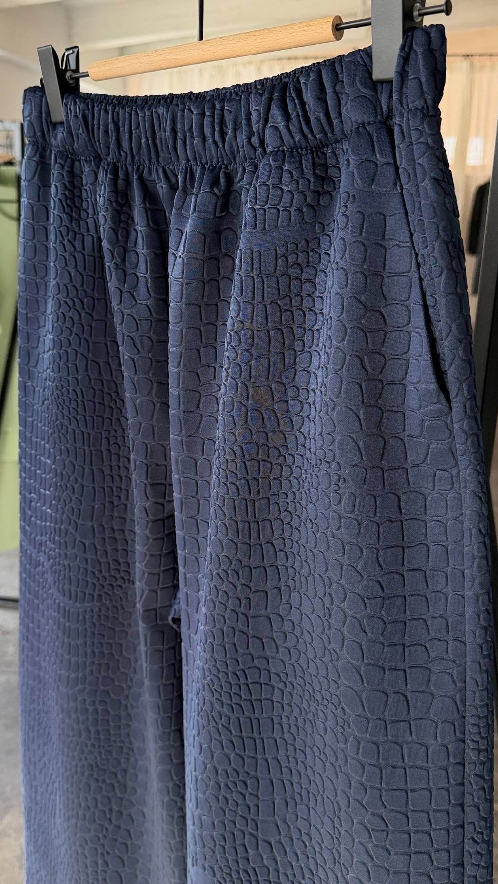 Trousers Python Light gray / Dark Blue - BeaA - Be At Home with Yourself - Trousers