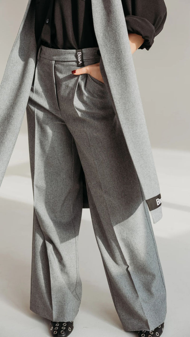 Regular-fit trousers Shark gray