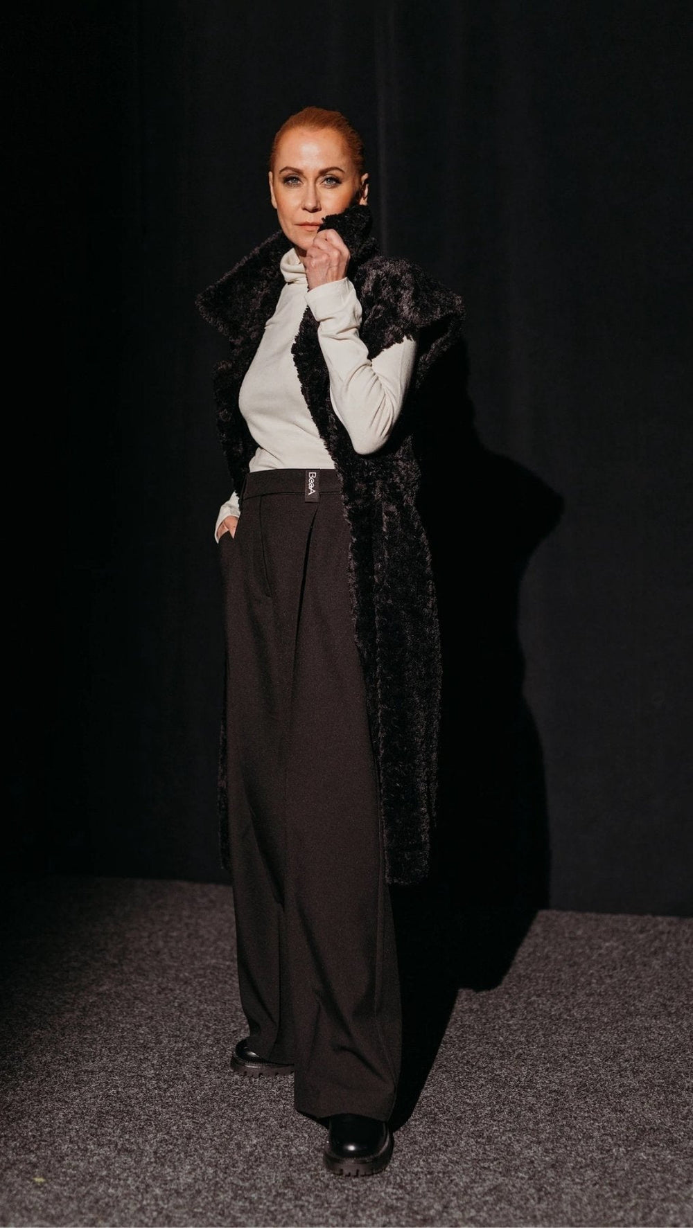 Two - sided Vest Black - BeaA - Be At Home with Yourself - vests