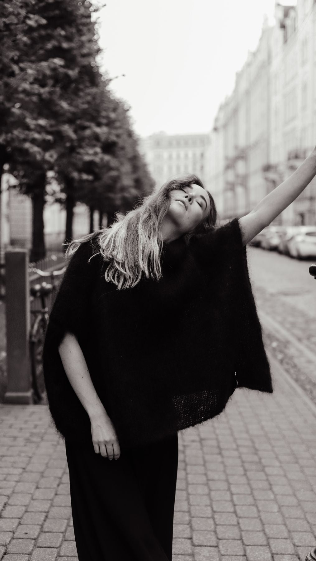 Vest Mohair Black - BeaA - Be At Home with Yourself - 