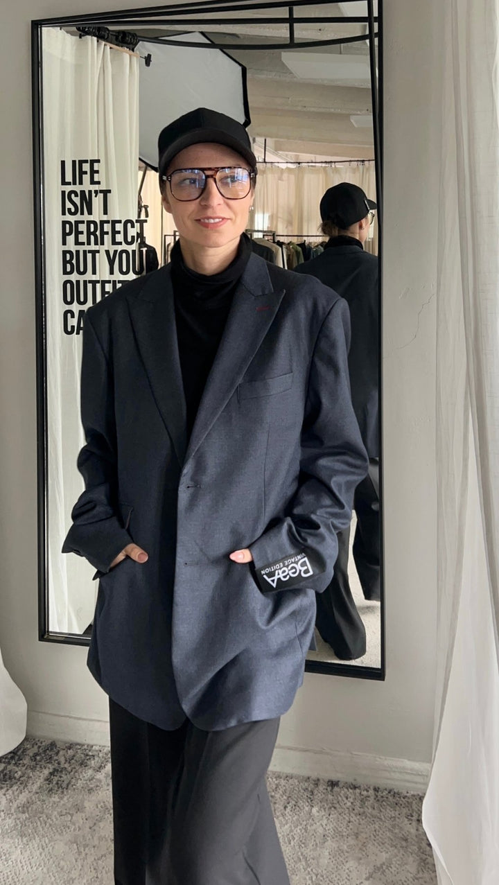 Vintage jacket "Alcantara" - BeaA - Be At Home with Yourself - jacket